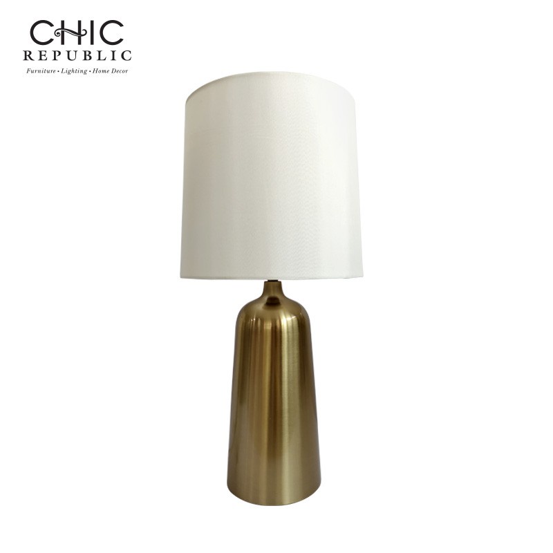 Chic Republic ABBENT,โคมไฟตั้งโต๊ะ - สี ทองเหลือง