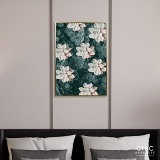 Chic Republic KALANCHOE/50x70,ภาพติดฝาผนัง - สี ทอง/หลากสี