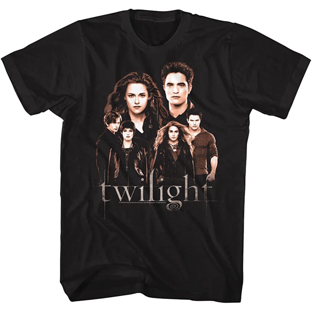 เสื้อ Twilight Twilight Breaking Dawn Unisex ผู้ใหญ่แขนสั้นเสื้อยืด Vampire Romance Movies Graphic T