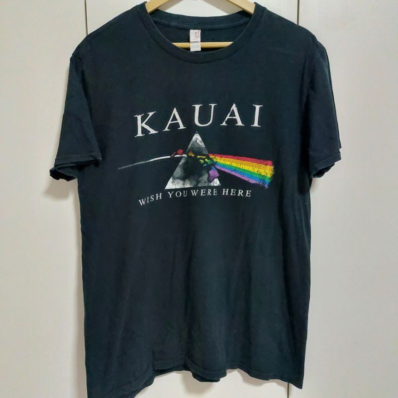 เสื้อยืด anvil KAUAI WISH YOU WERE HERE size L (LV1)