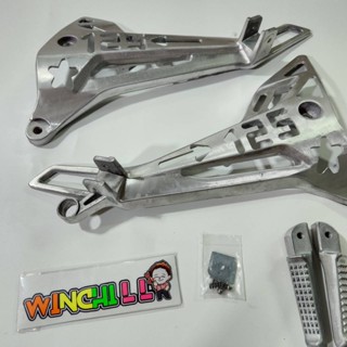 สเตย์พักเท้า เจาะ+พักเท้า WAVE125R / WAVE125S คละลาย