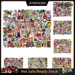 100Pcs การ์ตูนสติกเกอร์สติ๊กเกอร์สติ๊กเกอร์รูปแบบผสมสำหรับแล็ปท็อปประตูรถ