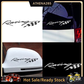 สติ๊กเกอร์ลายธง Athena Racing สําหรับตกแต่งรถยนต์รถจักรยานยนต์