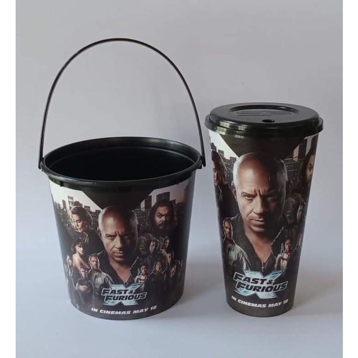 FAST & FURIOUS X Popcorn Bucket Tub + Cup (SF Cinema)
