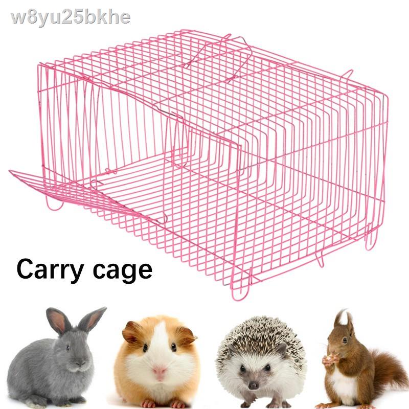 Hedgehog Cage Parrot Stainless Steel Cage Squirrel Rabbit Guinea Pig out of the Cage Pet Transport C