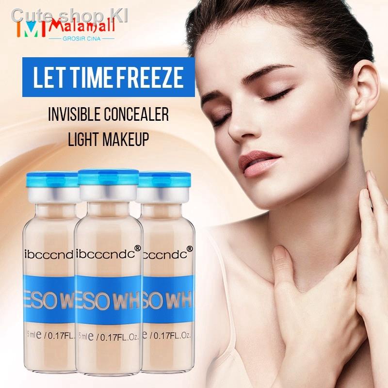 10pcs/set 5ml BB Glow Skin Cream Meso White Brightening Serum Natural Nude Concealer Skin Whiteing