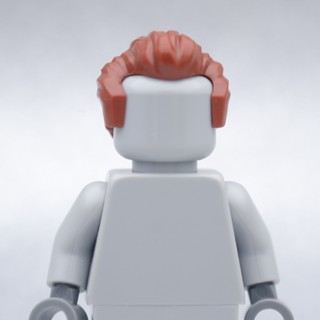 LEGO Brown Swept Back Sideburns Hair HAIR - LEGO® Minifigures Authentic เลโก้แท้