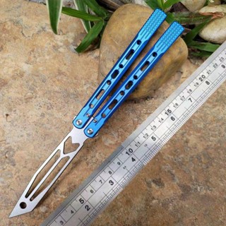 Theone Dark Arrow Balisong มีดบาลิซอง มีดผีเสื้อ มีดซ้อม มีดควงพกพา ไม่มีคมสำหรับฝึกควง ทําจากอลูมิเนียมอัลลอยด์