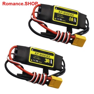 [NEW]♚✸₪XF30A XF40 30A 40A Brushless ESC T / XT60 Plug For SU27 RC Airplane EPO fixed wing for Rc Quadcopter Drone Model