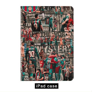 Rio Messi เคสไอแพด air 1 2 3 4 5 mini 1/2/3/4/5/6 gen5/6 เคส ipad 10.2 gen 7 8 9 2022 gen10 pro11 tri-fold case pen slot