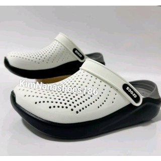 Crocs Lite Ride Clog รองเท้าครอส Crocs นิ่น เบา สวยราค่าถูกมีไซส์ 36 ถึง46ใส่ได้ทุกเพศ