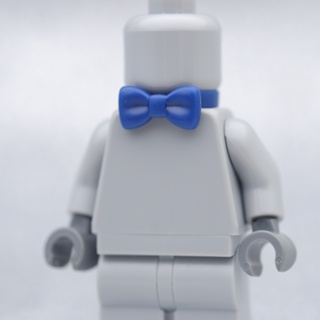 LEGO Bow Tie - Blue - LEGO เลโก้ มินิฟิกเกอร์ ตัวต่อ ของเล่น ACCESSORIES