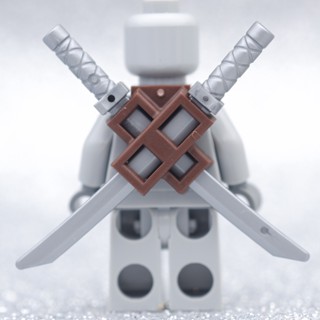 LEGO Scabbard Twin Blade - LEGO เลโก้ มินิฟิกเกอร์ ตัวต่อ ของเล่น ARMOR