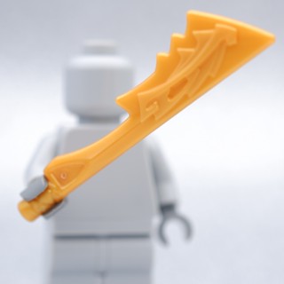 LEGO Gold Sword Dragon Head - LEGO เลโก้ มินิฟิกเกอร์ ตัวต่อ ของเล่น WEAPON