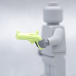 LEGO Revolver Yellowish - LEGO เลโก้ มินิฟิกเกอร์ ตัวต่อ ของเล่น WEAPON