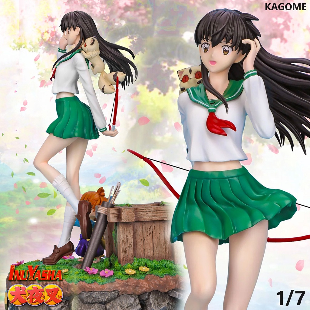 ฟิกเกอร์ Fire Phenix Studio Inuyasha อินุยาฉะ เทพอสูรจิ้งจอกเงิน Kagome Higurashi คาโกเมะ ฮิกุราชิ ง