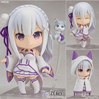 Nendoroid เนนโดรอยด์ Re Zero Starting Life in Another World รี ซีโร่ รีเซทชีวิต ฝ่าวิกฤตต่างโลก Emilia เอมิเลีย โมเดล