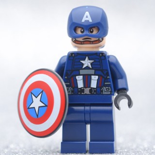 LEGO Captain America (76143) HERO MARVEL - LEGO เลโก้ มินิฟิกเกอร์ ตัวต่อ ของเล่น