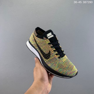 Nike Flyknit Trainer Flywire รองเท้ากีฬา รองเท้าวิ่ง ระบายอากาศ สําหรับผู้ชาย และผู้หญิง