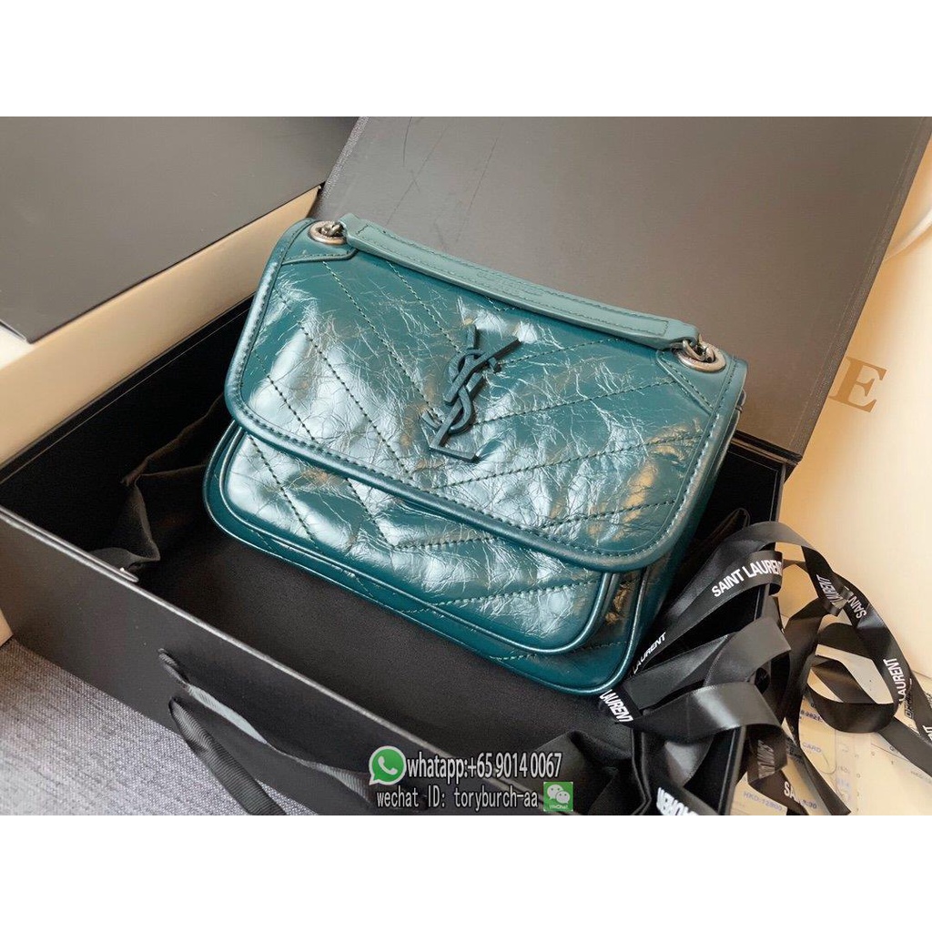 COD YSL  Niki 22cm vintage sling crossbody shoulder flap messenger commuter bag cost party clutch