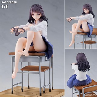 Figure Lovely Hobby Sakura Illustrated by Hitomio16 Kazekaoru คาเซะ คาโอรุ 1/6 ชุดนักเรียน School Uniform Houkago Model