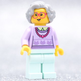 LEGO Grandma Series 11 - MINIFIGURE SERIES LEGO เลโก้ มินิฟิกเกอร์ ตัวต่อ ของเล่น