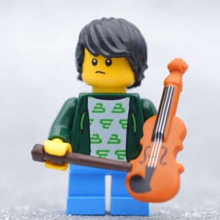 LEGO Violin Kid Series 21 - MINIFIGURE SERIES LEGO เลโก้ มินิฟิกเกอร์ ตัวต่อ ของเล่น