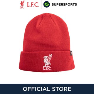 LIVERPOOL FOOTBALL CLUB Raised 47 Cuff Knit Red หมวกไหมพรมผู้ใหญ่