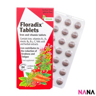 Salus Floradix Iron &amp; Vitamin Tablets 84 Tablets