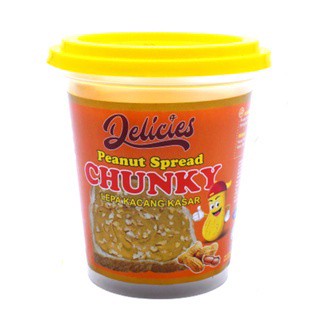 10 Bottles Delicies Chunky Peanut Jam Spread 160g