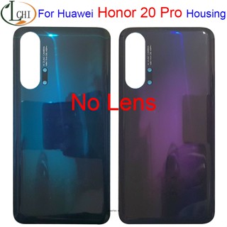 ฝาครอบแบตเตอรี่ด้านหลัง สําหรับ 6.26 Huawei Honor 20 Pro Honor 20