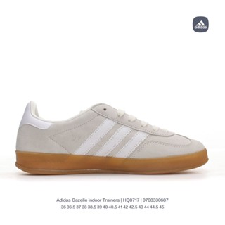 Adidas Gazelle รองเท้ากีฬาลําลอง ข้อสั้น สีขาว สําหรับผู้ชาย และผู้หญิง