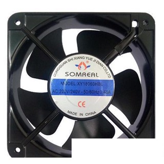 พัดลมระบายความร้อน SOMREAL XY18060HBL 220V 0.45A