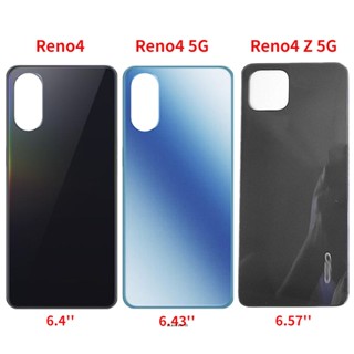 ใหม่ เคสแบตเตอรี่ด้านหลัง แบบกระจก สําหรับ Oppo Reno 4 Reno4 5G Reno4 Z 5G