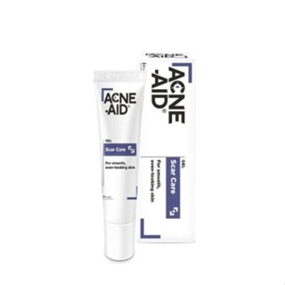 ACNE-AID GEL SCAR CARE 10G  ผลิตภัณฑ์เจลลดเลือนรอยสการ์ รอยแดง รอยดำ