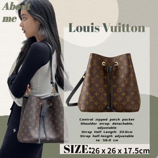 หลุยส์วิตตอง Louis Vuitton NÉONOÉ Medium Bag กระเป๋าสะพายข้างผู้หญิง