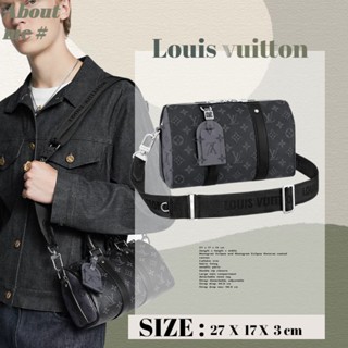 หลุยส์วิตตอง LOUIS VUITTON CITY KEEPALL BAG กระเป๋าสะพายข้างผู้ชาย