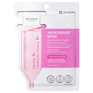 LEADERS - Antioxidant Mask (0.04 g.) แผ่นมาสก์หน้าบำรุงผิว