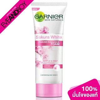 GARNIER - Sakura White Cleansing Foam