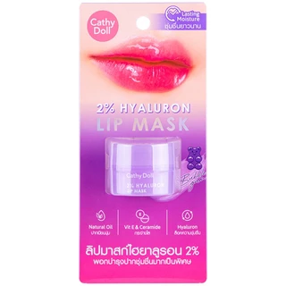 Cathy Doll - % Hyaluron Lip Mask (4.5g.) ลิปมาสก์บำรุงริมฝีปาก