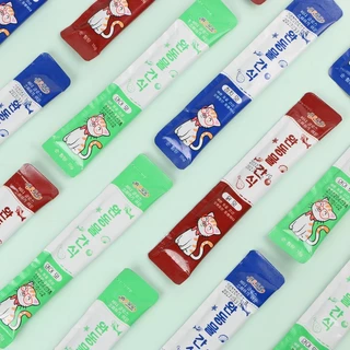 [ใหม่]ซื้อ มีของแจกฟรี แบรนด์ญี่ปุ่น ขนมแมวเลีย​ ขนาด15กรัม รสชาติอร่อยถูกใจน้องเหมียว ชอบมาก อาหารสำหรับลูกแมว ขนมแมว