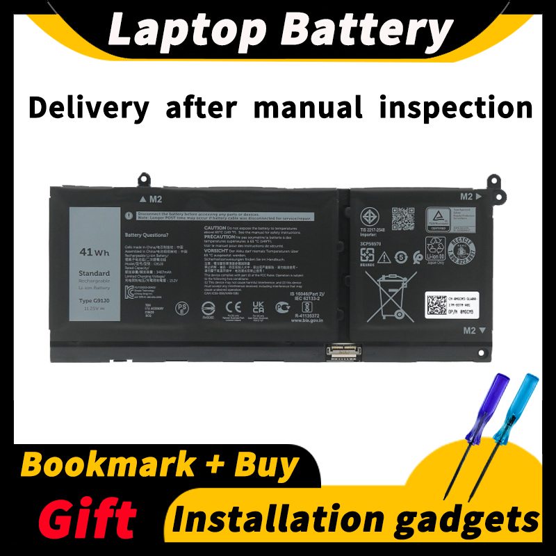 For dell vostro 5510 5410 3510 3515 3511 5415 5515 latitude 3320 3520 3420 G91J0 V6W33 11.25V 41wh/3