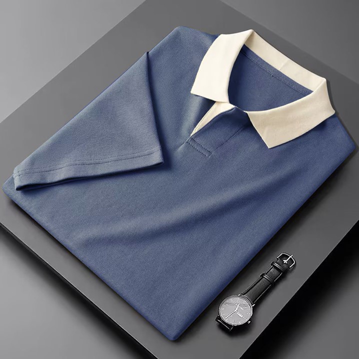 พร้อมส่ง COD เสื้อโปโลเกาหลีชาย แขนสั้น สวมใส่สบาย เข้ากับทุกการแต่งกาย แฟชั่นฤดูร้อน สําหรับผู้ชาย