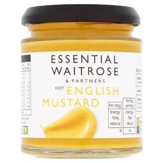 เวทโทรสเอสเซนเชี่ยลอิงลิชมัสตาร์ด 180กรัม  /  Waitrose Essential English Mustard 180g.