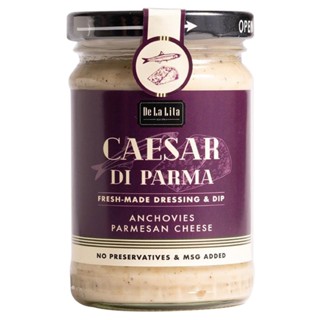 เดอลาลิต้าน้ำสลัดซีซาร์ดิปาร์มา 185กรัม  /  Delalita Caesar Di Parma Dressing 185g.