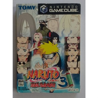 ตลับเกมส์เครื่อง NARUTO FIERCE FIGHT NINJA WARS! 3 [DOL-P-G3NJ (JPN)] Nintendo GameCube Game Cube