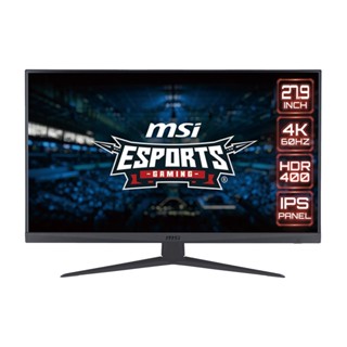 หน้าจอคอมพิวเตอร์ , MONITOR (จอมอนิเตอร์) MSI G281UV - 27.9" IPS 4K 60Hz FREESYNC