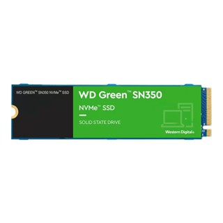 อุปกรณ์จัดเก็บข้อมูล ### 1 TB SSD (เอสเอสดี) WD GREEN SN350 NVMe SSD - PCIe 3/NVMe M.2 2280 (WDS100T3G0C)