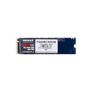 อุปกรณ์จัดเก็บข้อมูล % 500 GB SSD (เอสเอสดี) KINGMAX PQ4480 - PCIe 4x4/NVMe M.2 2280 (KMPQ4480-500G)