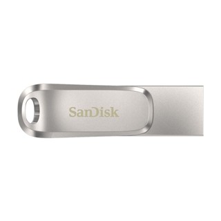 อุปกรณ์จัดเก็บข้อมูล % 256 GB FLASH DRIVE (แฟลชไดร์ฟ) SANDISK DUAL USB 3.1 TYPE-C (SDDDC4-256G-G46)